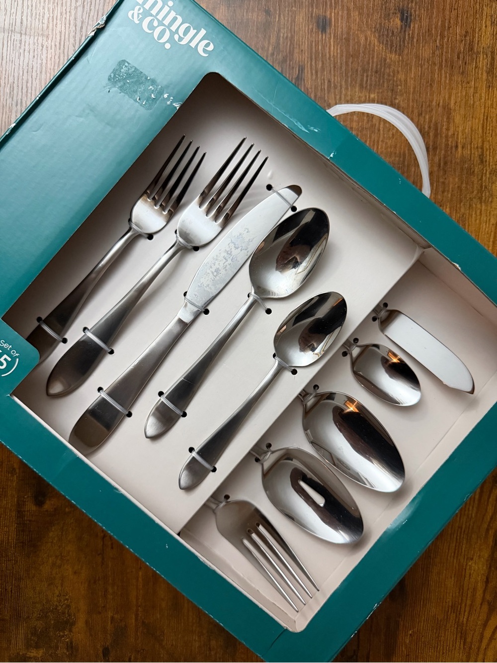 Stainless Steel 65-Piece Place Setting - Silver